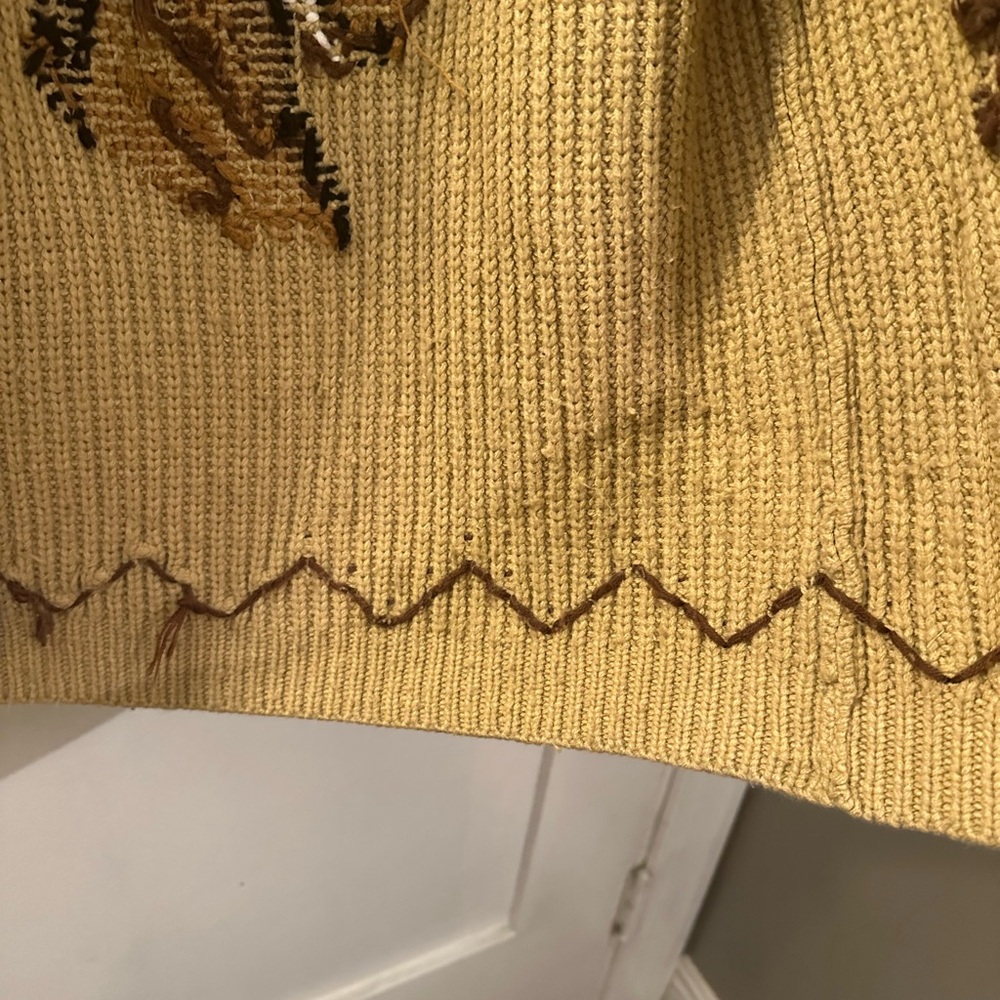 Vintage Knit Horse Sweater mens or womens - Picture 9 of 12